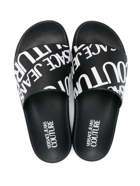 Versace Sandali Slides Con Stampa 